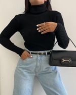 Blusa Tricot Aisha - Preto