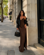 Vestido Venus - Marrom