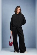 Blusa Moletom Kin - Preto