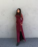 Vestido Venus - Vinho
