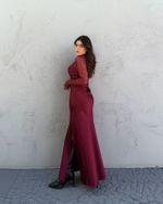 Vestido Venus - Vinho