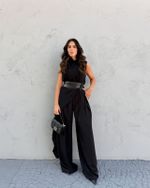 Calça Pantalona Arden - Preto