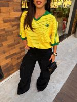 Blusa Tricot Destiny - Amarelo