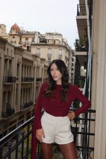 Blusa Lenora - Bordo