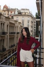 Blusa Lenora - Bordo