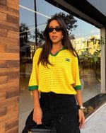 Blusa Tricot Destiny - Amarelo