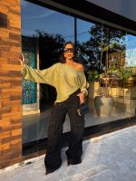 Blusa Tricot Clover - Verde