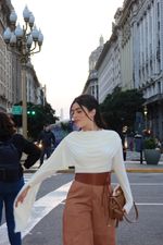 Calça Suede Fawn - Caramelo