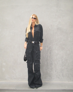 Calça Cargo Zarya - Preto