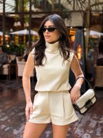 Blusa Ledger - Marfim