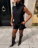 Blusa Ledger - Preto