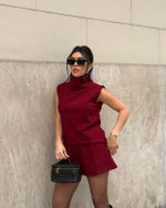 Blusa Ledger - Vermelho