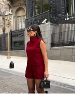 Blusa Ledger - Vermelho
