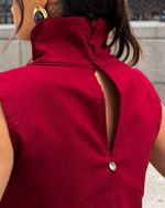 Blusa Ledger - Vermelho