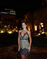 Vestido Curto Celeste - Marrom