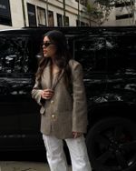 Blazer Celeste - Marrom