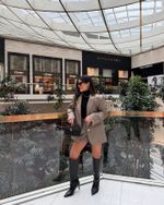 Blazer Celeste - Marrom