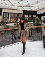 Shorts Celeste - Marrom