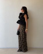 Calça Jacquard Sinclair - Estampado