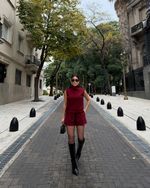 Blusa Ledger - Vermelho