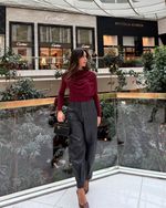 Blusa Lenora - Bordo