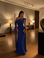 Vestido Longo Floratta - Azul