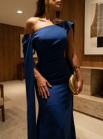 Vestido Longo Floratta - Azul