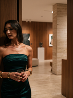 Vestido Longo Fiora - Esmeralda