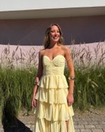 Vestido Longo Savelle - Amarelo