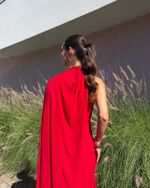 Vestido Longo Zirelle - Vermelho