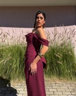 Vestido Longo Florenze - Marsala