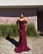 Vestido Longo Florenze - Marsala