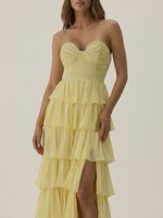 Vestido Longo Savelle - Amarelo