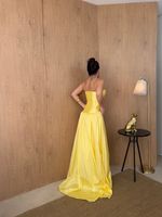 Vestido Longo Avenza - Amarelo