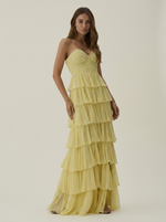 Vestido Longo Savelle - Amarelo