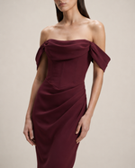 Vestido Longo Florenze - Marsala