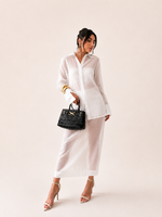 Saia Organza Breeze - Branco