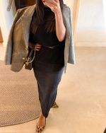 Saia Organza Breeze - Preto
