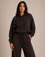 Blusa Moletom Kin - Marrom