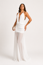 Vestido Longo Calamonte - Branco