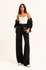 Calça Pantalona Verena - Preto