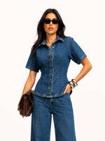 Colete Jeans Luma