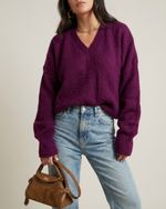 Blusa Tricot Langford - Roxo