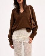 Blusa Tricot Langford - Marrom