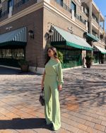 Calça Pantalona Jasmin - Verde