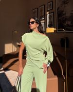 Calça Pantalona Jasmin - Verde