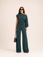 Calça Pantalona Jasmin - Azul