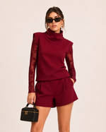 Blusa Ledger - Vermelho