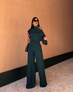 Calça Pantalona Jasmin - Azul