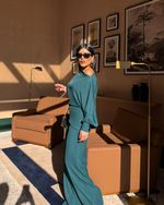 Calça Pantalona Jasmin - Azul
